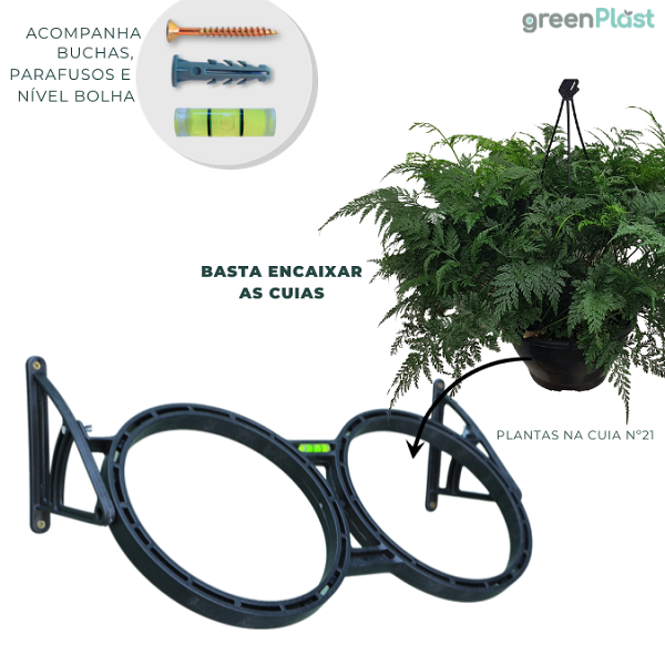 Módulo Greenplast para Jardim Vertical 50cm Greenup Design - 2