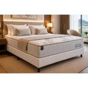 Ver imagem 1 de Cama Box Crc Casal +Colchão Molas Hotel Boutique Ortobom 138
