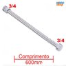 Flexível 600mm Alta Vazão X 3/4 Aquecedores - FA34600 - 1