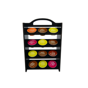 Porta Capsula café Dolce Gusto Preto 24 caps tipo portátil Cafeteira