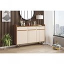 Ver imagem 1 de Aparador Buffet Quartzo Cinamomo/Off-White