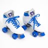 Patins Bel Quad - Retro Basic Branco/azul Tam 36 - 5