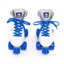 Ver imagem 3 de Patins Bel Quad - Retro Basic Branco/azul Tam 36