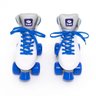 Patins Bel Quad - Retro Basic Branco/azul Tam 36 - 3