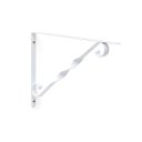 Ver imagem 1 de Kit 10X Suporte Decorado Mão Francesa para Prateleira 30 cm Branco