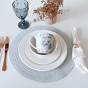 Ver imagem 2 de Jogo de Taças de Vidro para Água Suco Vinho Diamond Conjunto de Taça Mesa Posta 325ml 6 Unidades - a