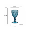 Jogo de Taças de Vidro para Água Suco Vinho Diamond Conjunto de Taça Mesa Posta 325ml 6 Unidades - a - 8