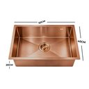 Ver imagem 5 de Kit Cuba Gourmet Cozinha 50x40 Inox 304 com Torneira 2 Saídas Misturador Brinovar