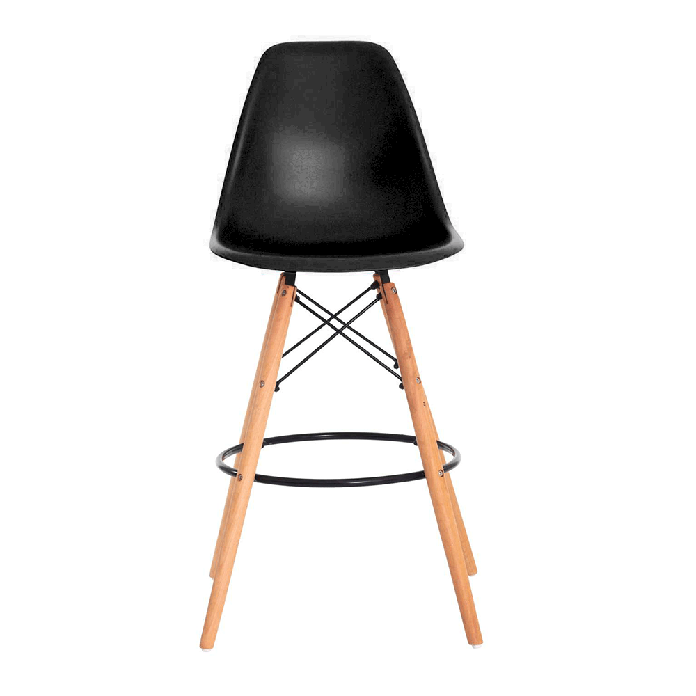 Banqueta Alta Charles Eames Eiffel 133bpp:preto/1 - 3