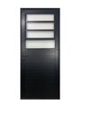 Ver imagem 1 de Porta de Giro Alumínio Preto Basculante Lambril 04V Maxx - 210x100 - Esquerda