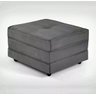 Puff Cama Dobrável Slim 70 cm Cinza - 1