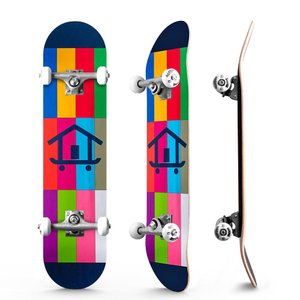 Skate Profissional Completo Colors Skateboarding até 110kg