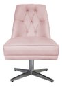 Ver imagem 3 de Kit 02 Poltrona Decorativa Paris Suede Rosa Bebe Dominic Decor
