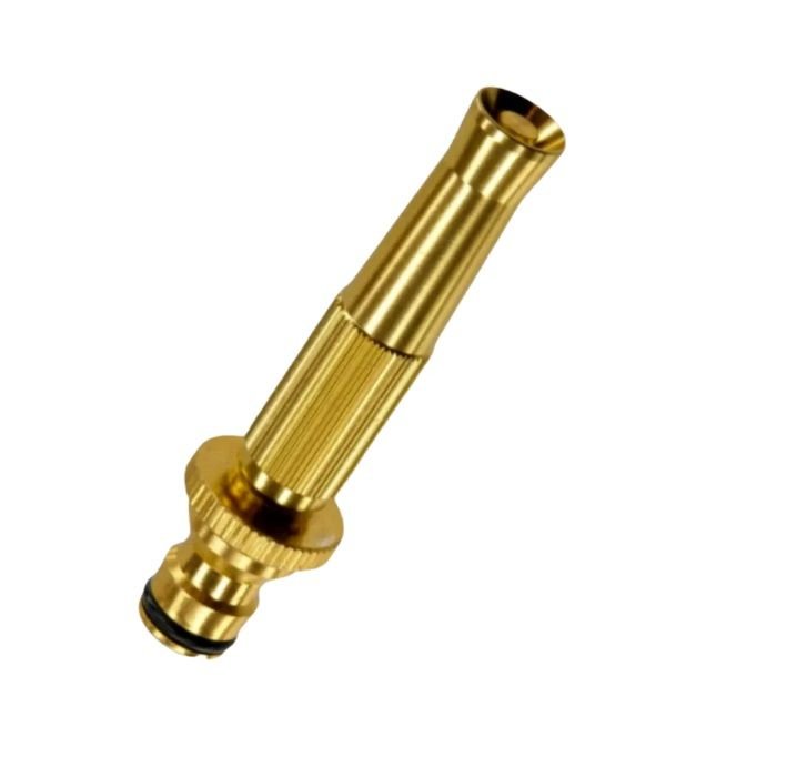 Kit Engate Rápido 1/2'' + Esguicho Jato Metal Aluminio Dourado - 4
