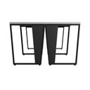 Ver imagem 5 de Mesa de Trabalho para Escritório Industrial sem Gavetas MDP 240cm Cinza F5 Office