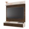 Home Suspenso Uruguai Off White/Cacau para TV até 47” - Móveis Leão - 1