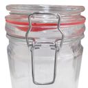 Ver imagem 4 de Kit 3 Potes Hermético Vidro Trava Metal 1000ml Class Home