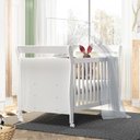 Ver imagem 2 de Berço Mini Cama Tigus Slim com Suporte para Mosquiteiro Branco