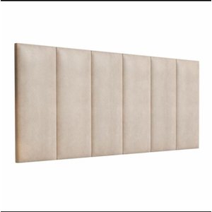 Cabeceira Cama Box Casal Espumada 140cm: Areia