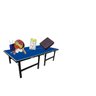 Mesa Ping Pong Oficial Mdp 15mm Klopf 1001 + Kit Completo Klopf 5030 + Kit Bolinhas Klopf 5075 + Cap - 5