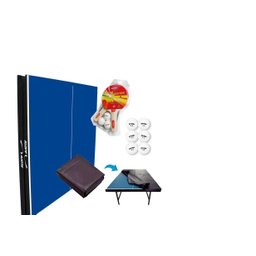 Mesa Ping Pong Oficial Mdp 15mm Klopf 1001 + Kit Completo Klopf 5030 + Kit Bolinhas Klopf 5075 + Cap - 4