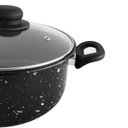 Ver imagem 3 de Panela Esmaltada Com Tampa De Vidro e Alças Laterais 3,2 Litros