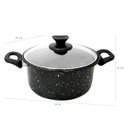 Ver mais imagens de Panela Esmaltada Com Tampa De Vidro e Alças Laterais 3,2 Litros