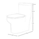 Ver imagem 2 de Vaso Sanitário Monobloco para Banheiro Eva - Fabribam Preto Fosco