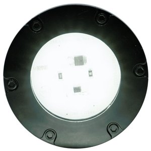 Mini Refletor Led Decorativo Econômico - Base Preta 6500k - Transparente - 110v