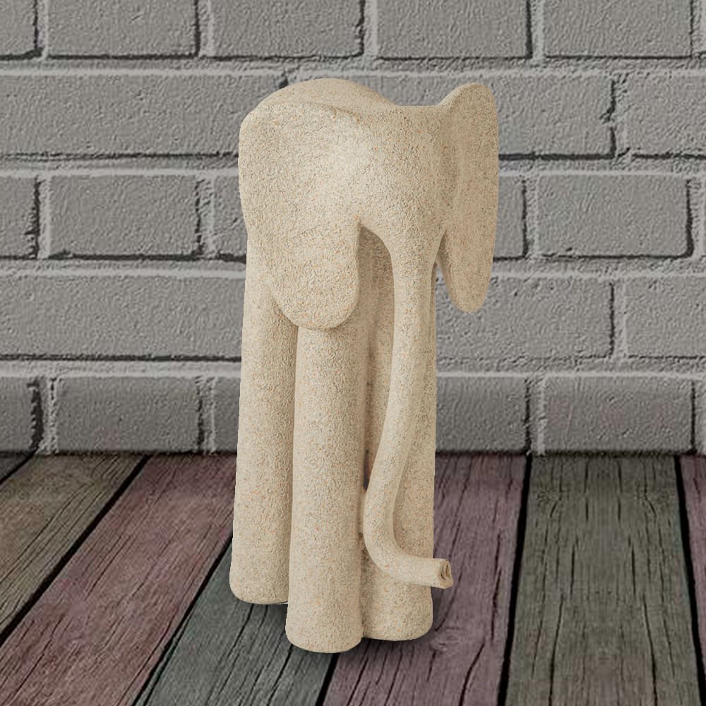 Escultura elefante em poliresina MART - 2