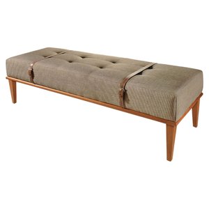 Recamier em Linho Yarin Armchair Decor Linho Bege