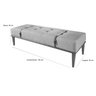 Recamier em Linho Yarin Armchair Decor Linho Bege - 2