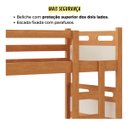 Ver imagem 7 de Beliche Jaspe Duas Camas com 2 Colchões Probel D20 Cor:nature Off