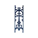 Ver imagem 2 de Grade Ferro Fundido Bombê Reta Sacada Varanda Escada 80X24Cm