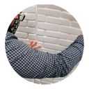 Ver mais imagens de Kit com 90 Placa 3d Autocolante Revestimento Parede Tetos 3m Tijolo Rústico