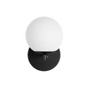 Ver imagem 3 de Arandela Luminária Cristal Globo 10 Cm Moderno Preto 009