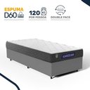 Ver imagem 2 de Cama Box + Colchão Gazin de Espuma D60 Double Face Force Up Solteiro 88 cm