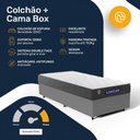 Ver imagem 4 de Cama Box + Colchão Gazin de Espuma D60 Double Face Force Up Solteiro 88 cm