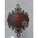 Ver imagem 1 de Cantinho do Café Quadro Placa Plaquinha Decoração Moderna Madeira Mdf: Marrom