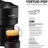 Cafeteira de Cápsula, Vertuo Pop Nespresso Preto com Aeroccino - 220 Volts - 6