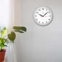 Ver imagem 2 de Relógio de Parede Omega 24cm Quartz Phr003 Diversos Modelos Branco Clássico