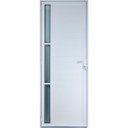 Ver imagem 2 de Porta de Alumínio Lambril com Visor 210x90 Esquerda Branco
