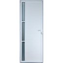 Ver imagem 1 de Porta de Alumínio Lambril com Visor 210x90 Esquerda Branco