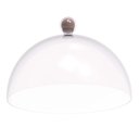 Ver imagem 3 de Kit 2 Porta Bolo Torta 30cm Bubble com Cúpula Amêndoa Crippa Boleira Doces Petiscos