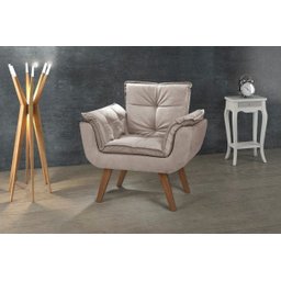 Poltrona Opala Capuccino 1 Lugar - 2
