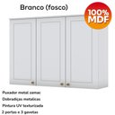 Ver imagem 6 de Cozinha Modulada 10 Pecas 240cm Ce792 Americana Henn Branco Nature