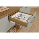 Ver mais imagens de Cozinha Modulada Completa 5pçs 1 Armário 2 Balcões 2 Paneleiros C5p22 Freijo/off White Nesher