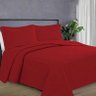 Colcha Queen Home Decor Colors Habitat 3 Peças - Vermelho - 1