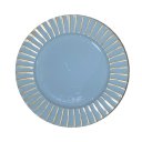 Ver imagem 2 de Sousplat Azul Prato Redondo Mesa Posta Jogo Americano Jantar 33cm
