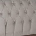 Ver imagem 2 de Cabeceira para Cama box Bom Pastor Sofistic Estofada Veludo Luxo Solteiro Creme
